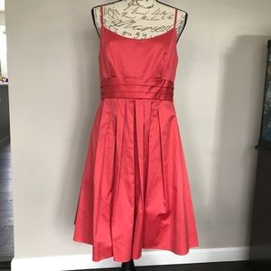 David’s Bridal spaghetti strap dress